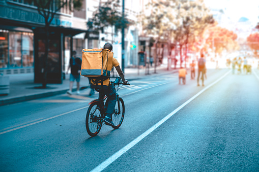 Ciclista Entregador